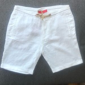 NWT Zara Men’s Basic drawstring Linen Shorts